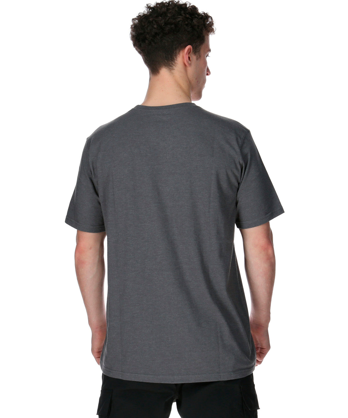 Polera Manga corta Casual Hombre CAT LOGO POCKET TEE Gris CAT