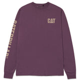 Polera Manga larga Casual Hombre TRADEMARK BANNER L/S TEE Burdeo CAT