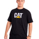 Polera Manga corta Casual Hombre CAT LOGO TEE Negro CAT