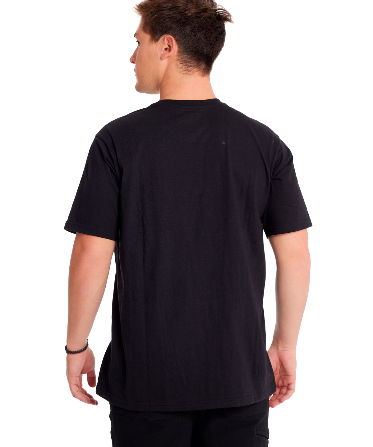 Polera Manga corta Casual Hombre CAT LOGO TEE Negro CAT