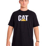Polera Manga corta Casual Hombre CAT LOGO TEE Negro CAT