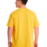 Polera Manga corta Casual Hombre CAT LOGO TEE Amarillo CAT