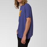POLERA MANGA CORTA HOMBRE LOGO TEE AZUL