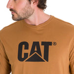 Polera Manga Corta Hombre Logo CAT Café Cat