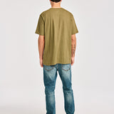 Polera Manga corta Casual Hombre CATERPILLAR LOGO TEE Verde CAT