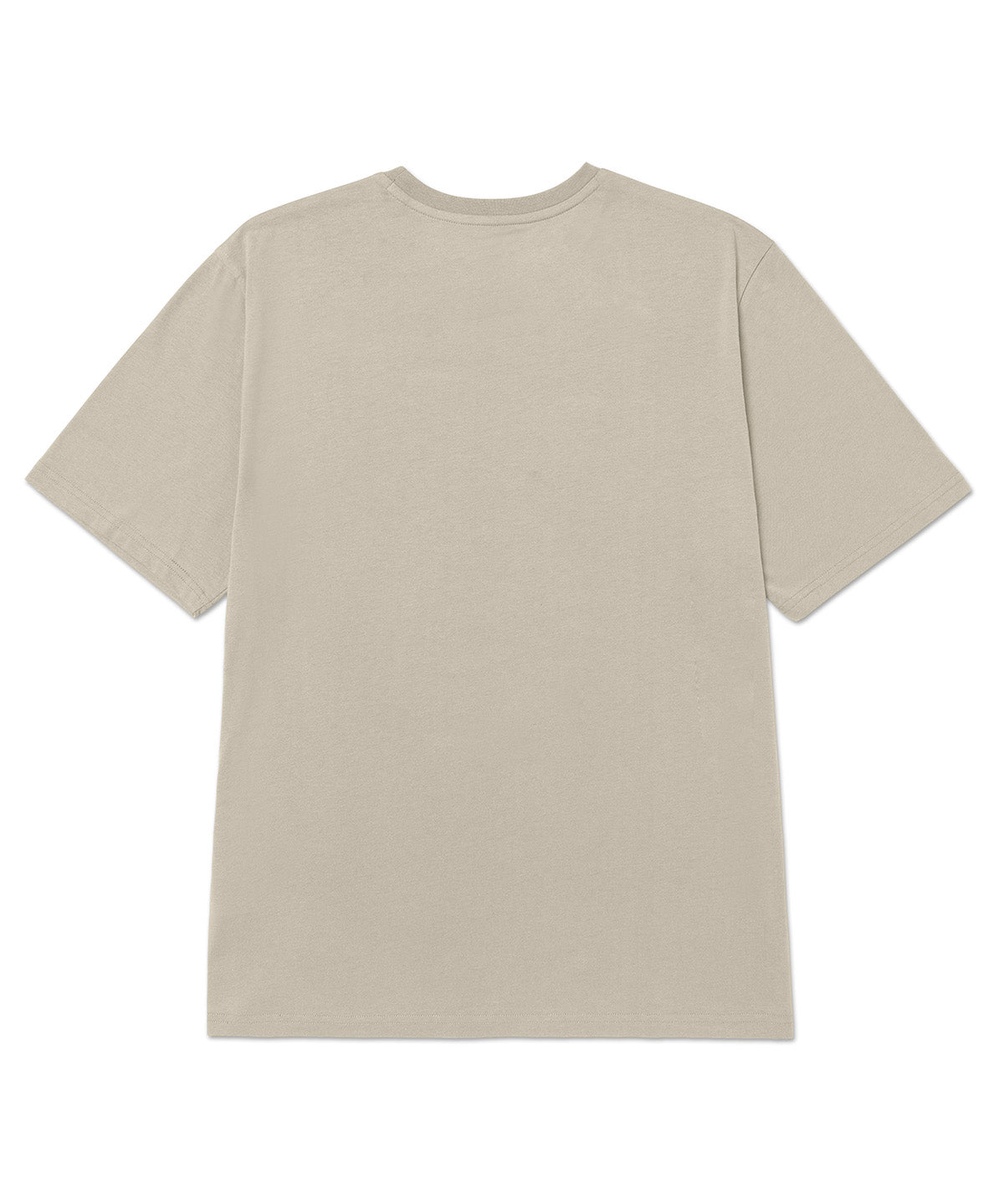 Polera Manga Corta Hombre Caterpillar Logo Tee Beige/Crudo