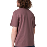 Polera Manga Corta Hombre Caterpillar Logo Tee Café