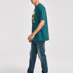 Polera Manga corta Casual Hombre KIDULT GRAPHIC TEE 3 Azul CAT