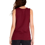 Polera Sin manga Casual Mujer CATERPILLAR LOGO TEE TANK Rojo CAT