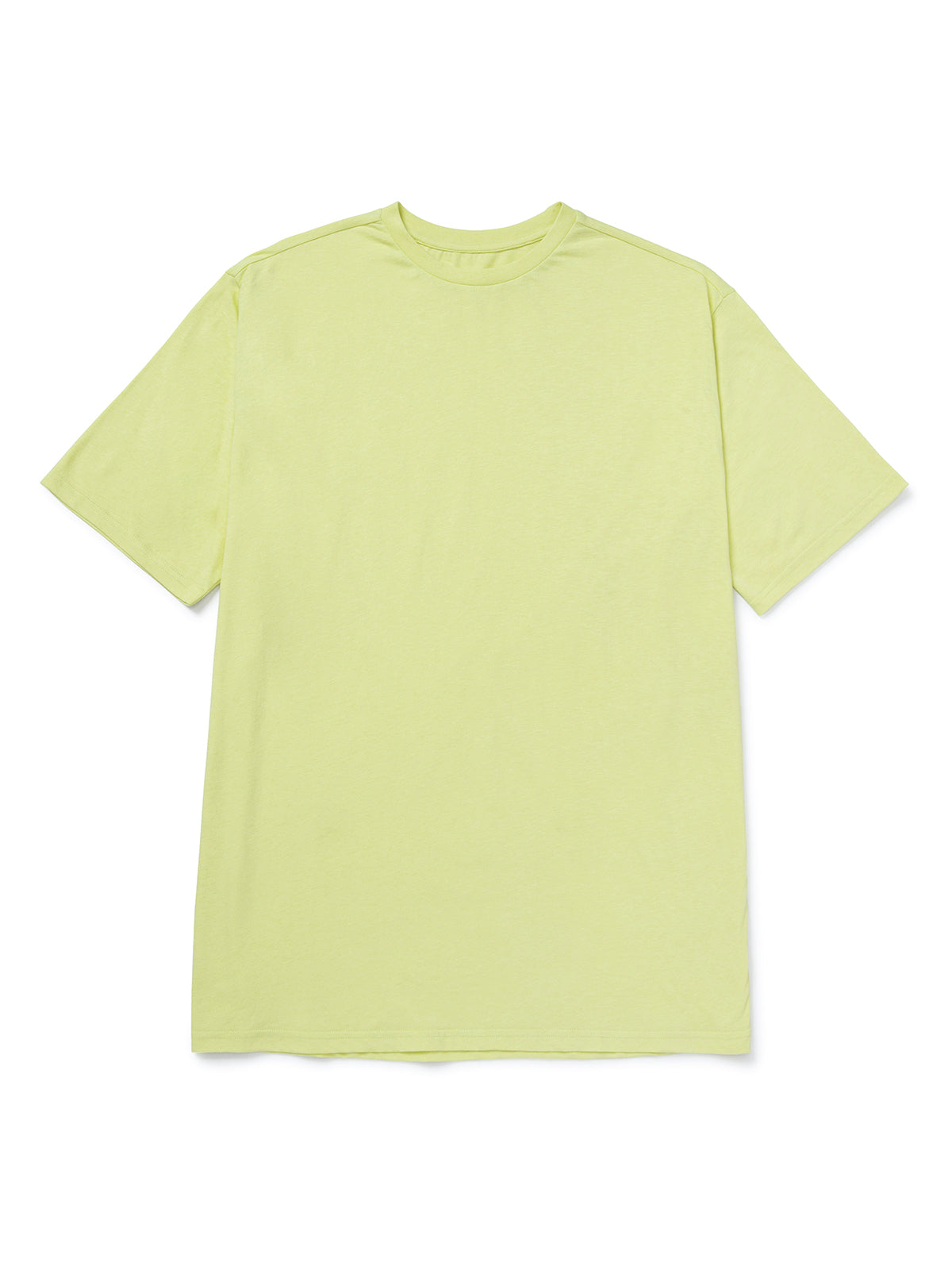 Polera Manga corta Casual Mujer W V-NECK GRAPHIC TEE 3 Amarillo CAT