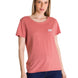 Polera Manga Corta Mujer Logo Terracota CAT