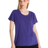 Polera Manga Corta Mujer Logo Azul CAT