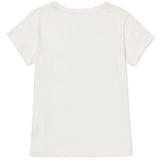 Polera Manga Corta Mujer CAT Logo Tee - Vainilla