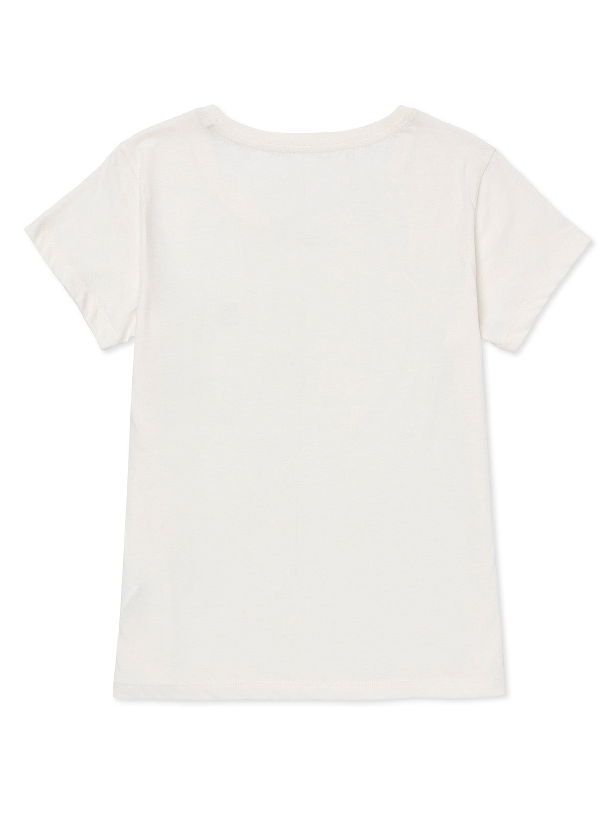 Polera Manga Corta Mujer CAT Logo Tee - Vainilla