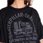 Polera Manga corta Casual Mujer BOXY NOVELTY TEE 2 Negro CAT