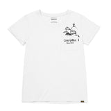 Polera Manga corta Casual Mujer NOVELTY POCKET TEE 1 Blanco CAT