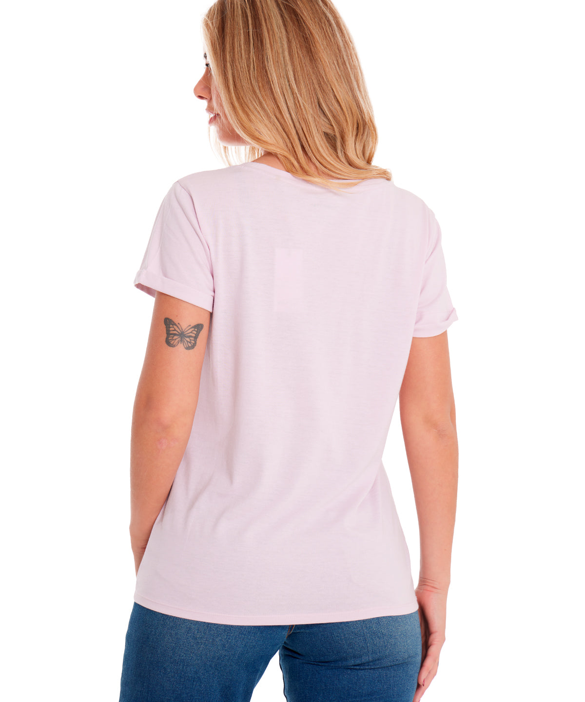 Polera Manga corta Casual Mujer NOVELTY POCKET TEE 1 Rosado CAT