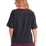 Polera Manga corta Casual Mujer NOTCH NECK NOVELTY TEE 2 Negro CAT