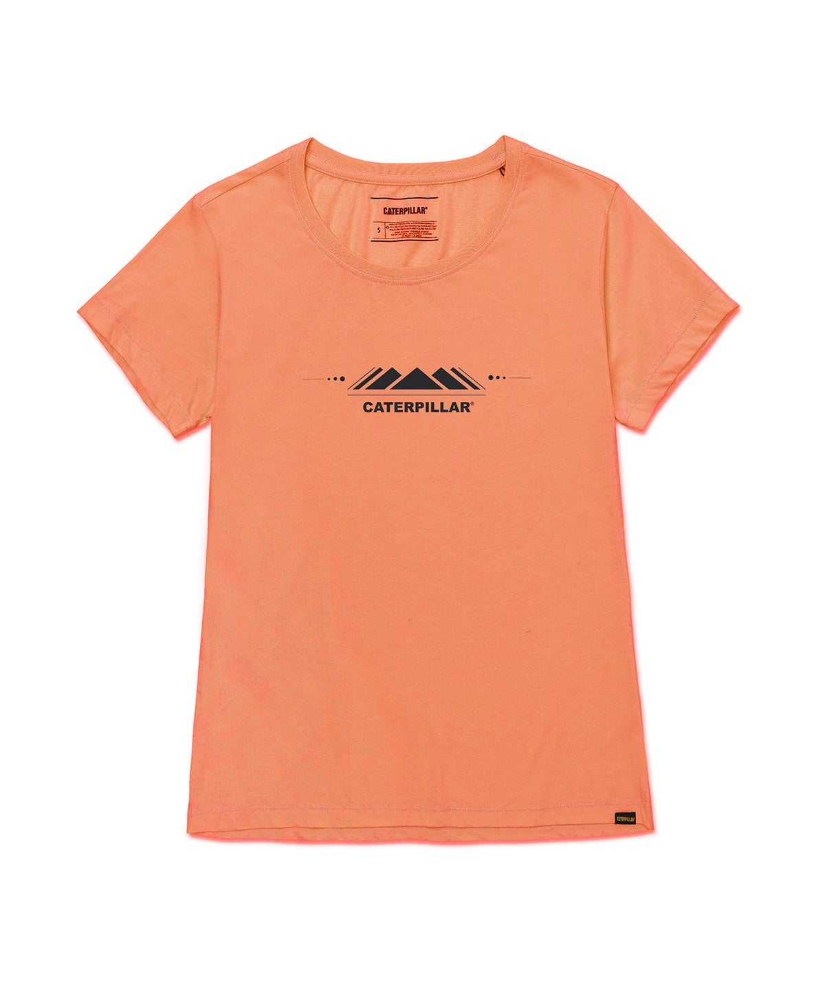 Polera Manga corta Casual Mujer CREW GRAPHIC TEE 3 Durazno CAT