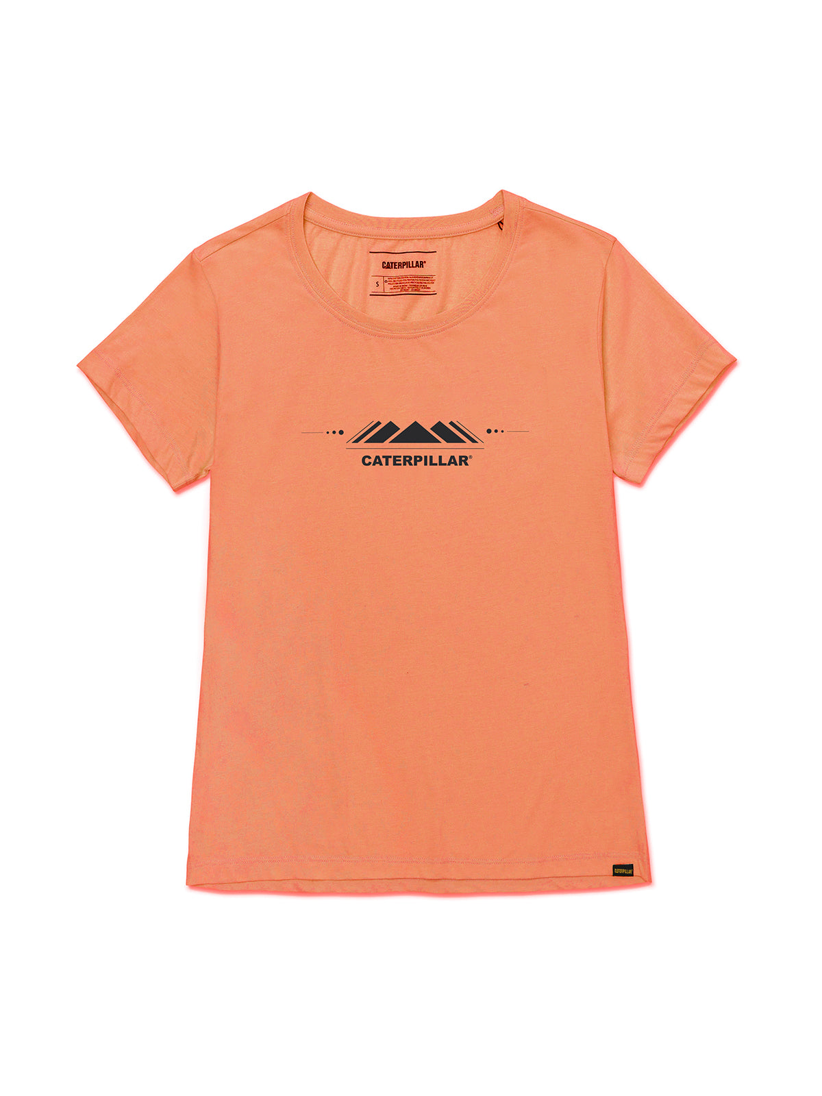 Polera Manga corta Casual Mujer CREW GRAPHIC TEE 3 Durazno CAT