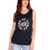 Polera Sin manga Casual Mujer GRAPHIC TANK 1 Negro CAT
