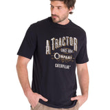 Polera Manga Corta Casual Hombre HISTORIC TRADITIONS GRAPHIC TEE Negra Cat