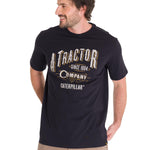 Polera Manga Corta Casual Hombre HISTORIC TRADITIONS GRAPHIC TEE Negra Cat