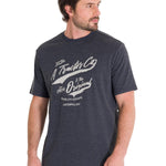 Polera Manga Corta Casual Hombre HISTORIC TRADITIONS GRAPHIC TEE Gris Oscura Cat