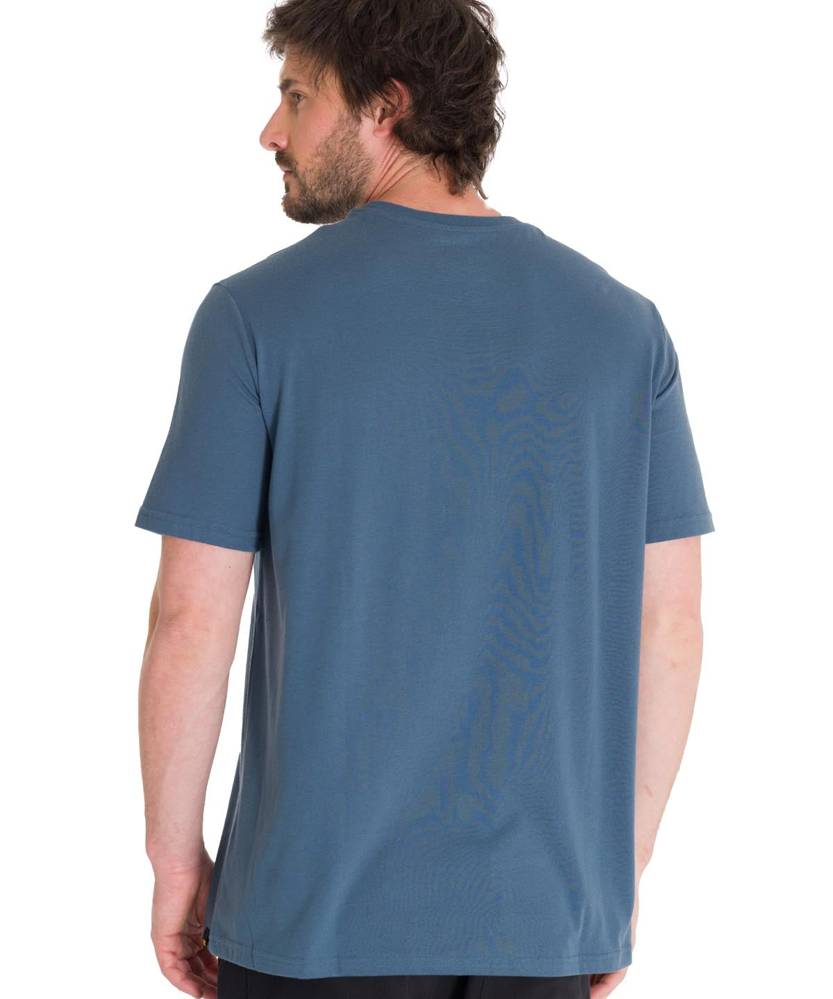 Polera Manga Corta Casual Hombre HISTORIC TRADITIONS GRAPHIC TEE Azul Petróleo Cat