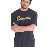 Polera Manga Corta Casual Hombre HISTORIC TRADITIONS GRAPHIC TEE Gris Oscuro Cat