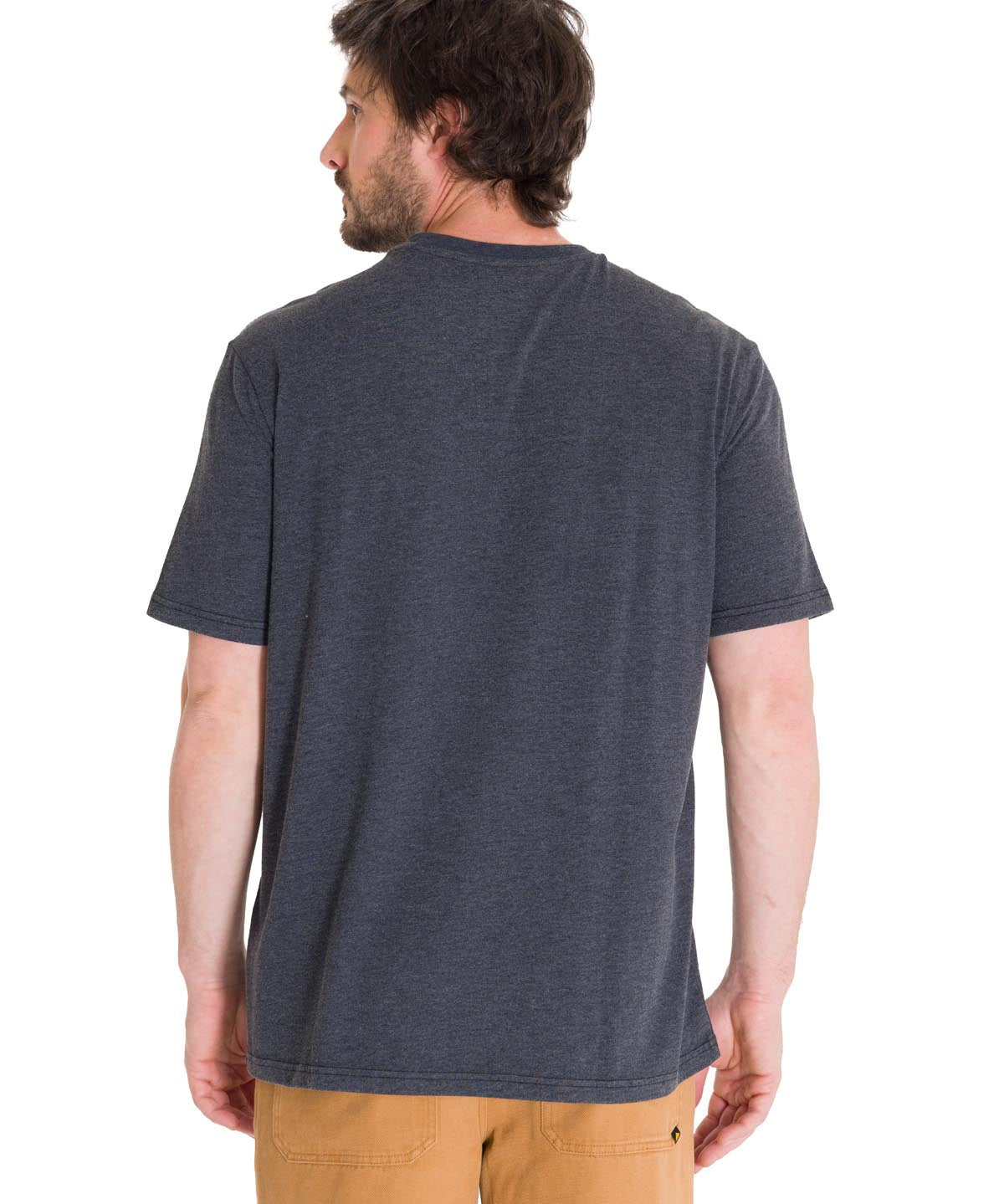 Polera Manga Corta Casual Hombre HISTORIC TRADITIONS GRAPHIC TEE Gris Oscuro Cat