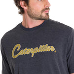 Polera Manga Corta Casual Hombre HISTORIC TRADITIONS GRAPHIC TEE Gris Oscuro Cat