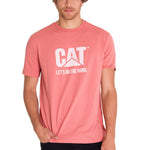 Polera Manga Corta Casual Unisex DO THE WORK GRAPHIC TEE Rosada Cat