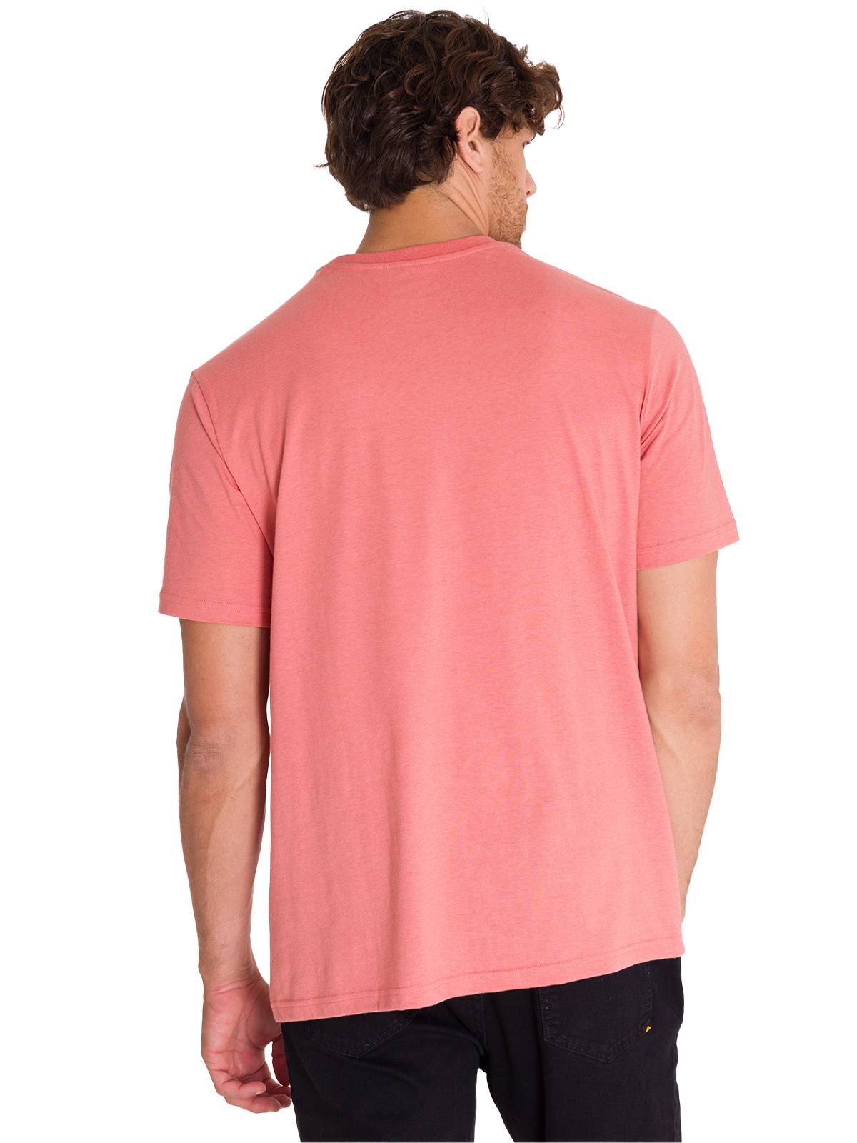 Polera Manga Corta Casual Unisex DO THE WORK GRAPHIC TEE Rosada Cat