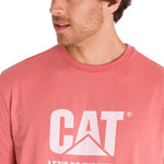 Polera Manga Corta Casual Unisex DO THE WORK GRAPHIC TEE Rosada Cat