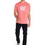 Polera Manga Corta Casual Unisex DO THE WORK GRAPHIC TEE Rosada Cat