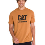 Polera Manga Corta Unisex Hombre DO THE WORK GRAPHIC TEE Café Cat