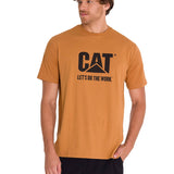 Polera Manga Corta Unisex Hombre DO THE WORK GRAPHIC TEE Café Cat