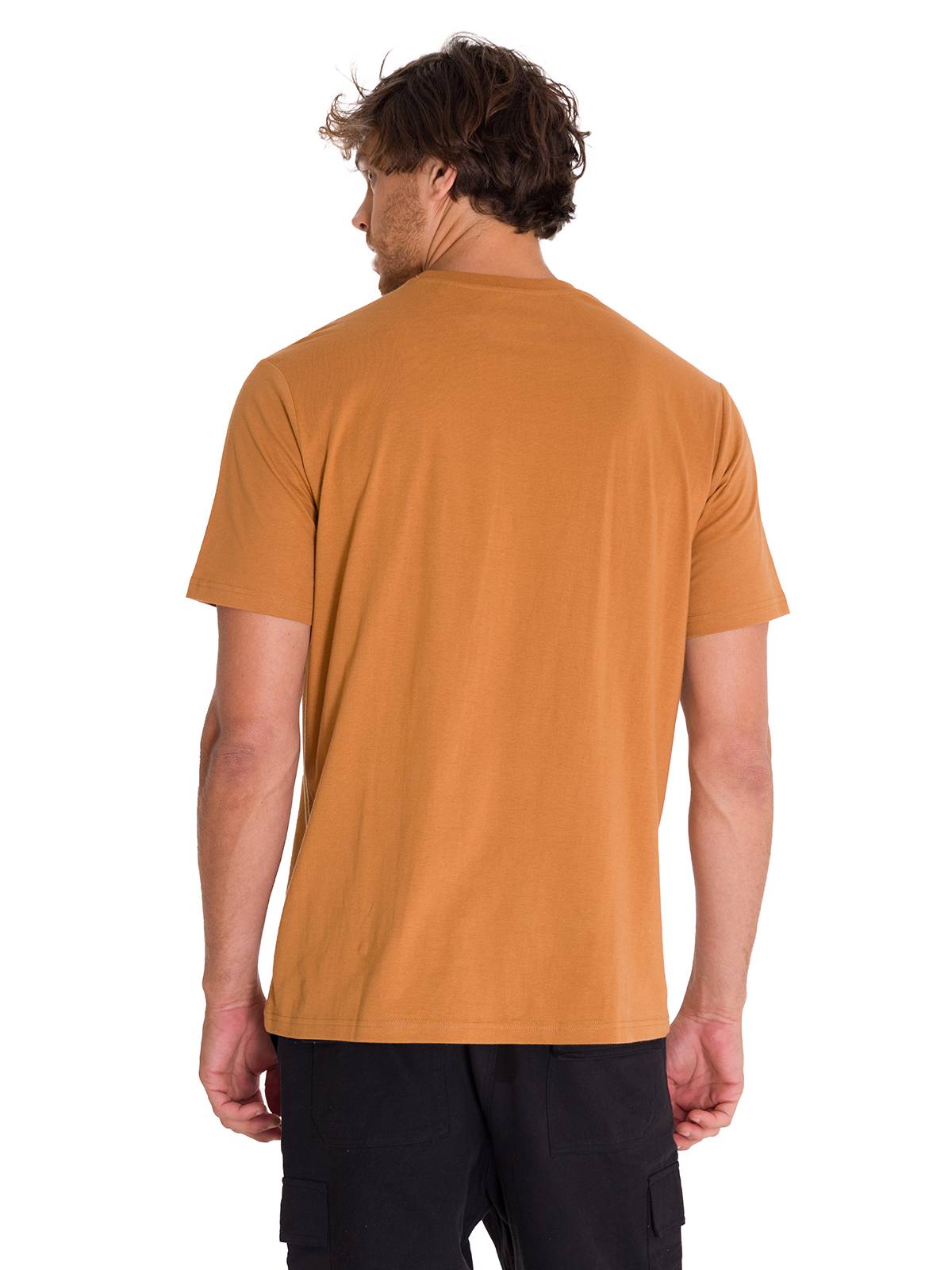 Polera Manga Corta Unisex Hombre DO THE WORK GRAPHIC TEE Café Cat