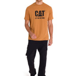 Polera Manga Corta Unisex Hombre DO THE WORK GRAPHIC TEE Café Cat