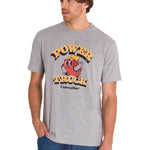 Polera Casual Hombre Retro Danny Diesel 1 Gris Cat