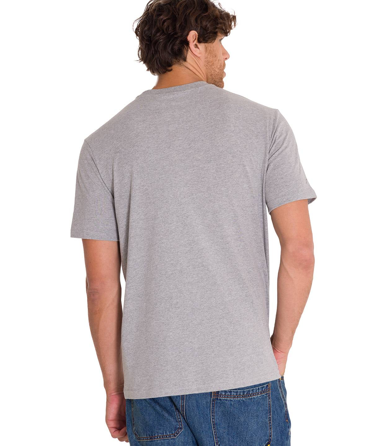 Polera Casual Hombre Retro Danny Diesel 1 Gris Cat