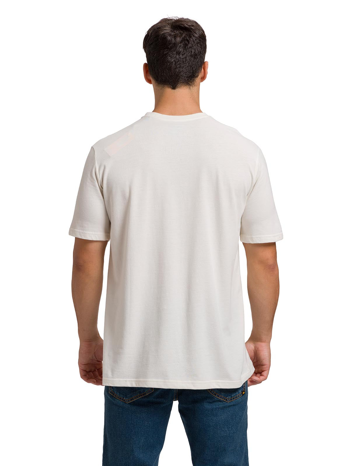 4010595 Polera Manga Corta Casual Hombre RETRO DANNY DIESEL GRAPHIC TEE Blanca ...