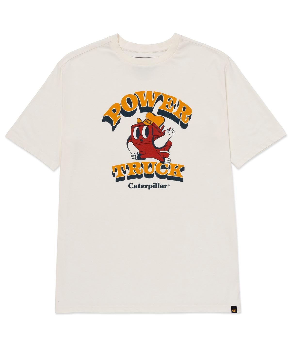 Polera Manga Corta Casual Hombre RETRO DANNY DIESEL GRAPHIC TEE Blanca Cat