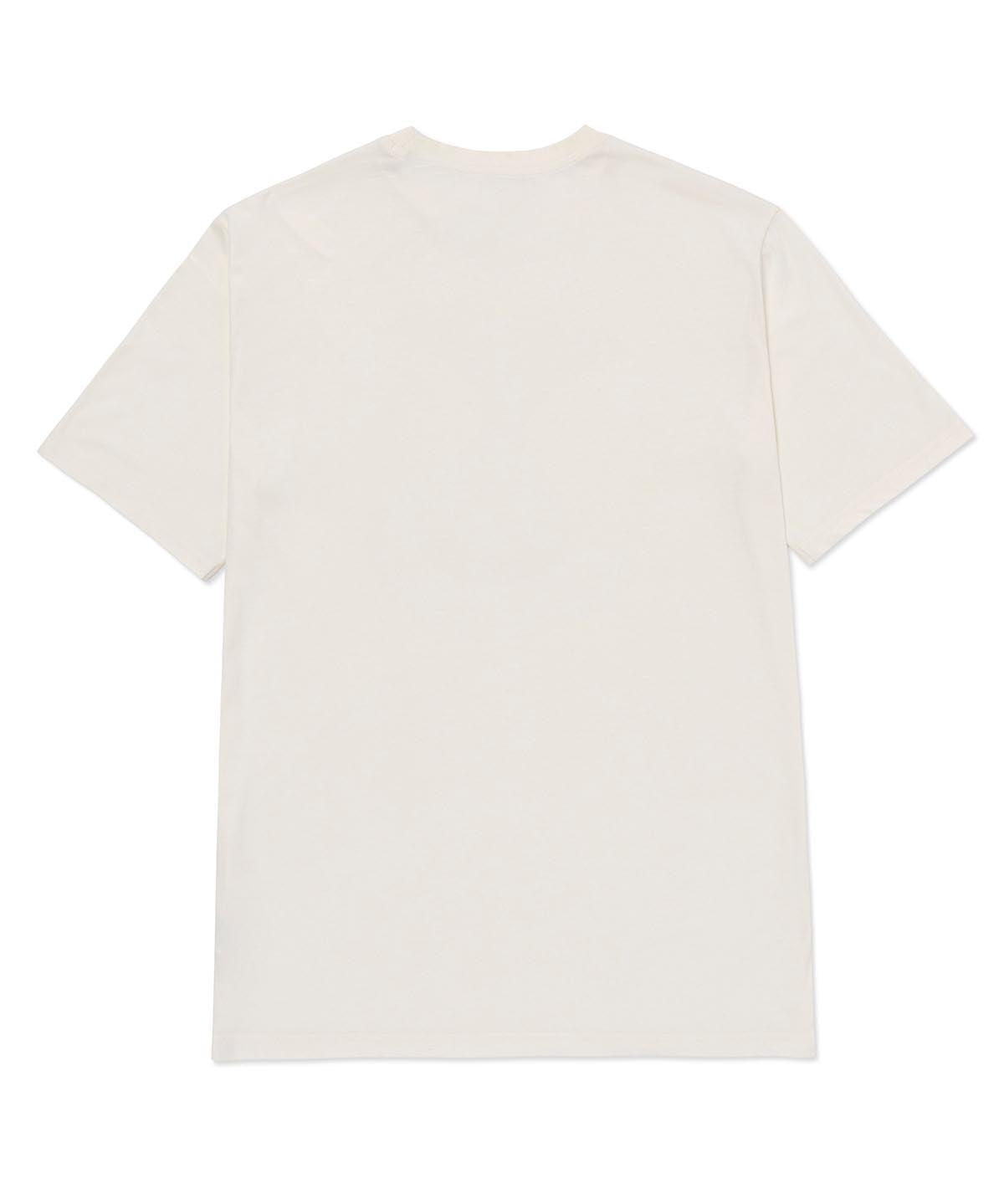 Polera Manga Corta Casual Hombre RETRO DANNY DIESEL GRAPHIC TEE Blanca Cat