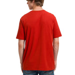 Polera Manga Corta Casual Hombre RETRO DANNY DIESEL GRAPHIC TEE Roja Cat