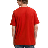 Polera Manga Corta Casual Hombre RETRO DANNY DIESEL GRAPHIC TEE Roja Cat