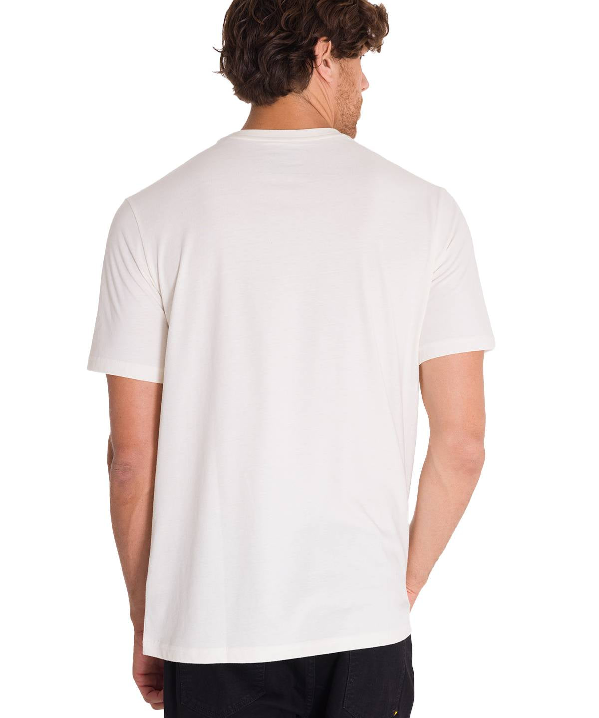 Polera Manga Corta Casual Hombre RETRO DANNY DIESEL GRAPHIC TEE Blanca Cat