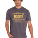 Polera Manga Corta Casual Hombre CENTENNIAL 100 YEARS GRAPHIC TEE Gris Clara Cat