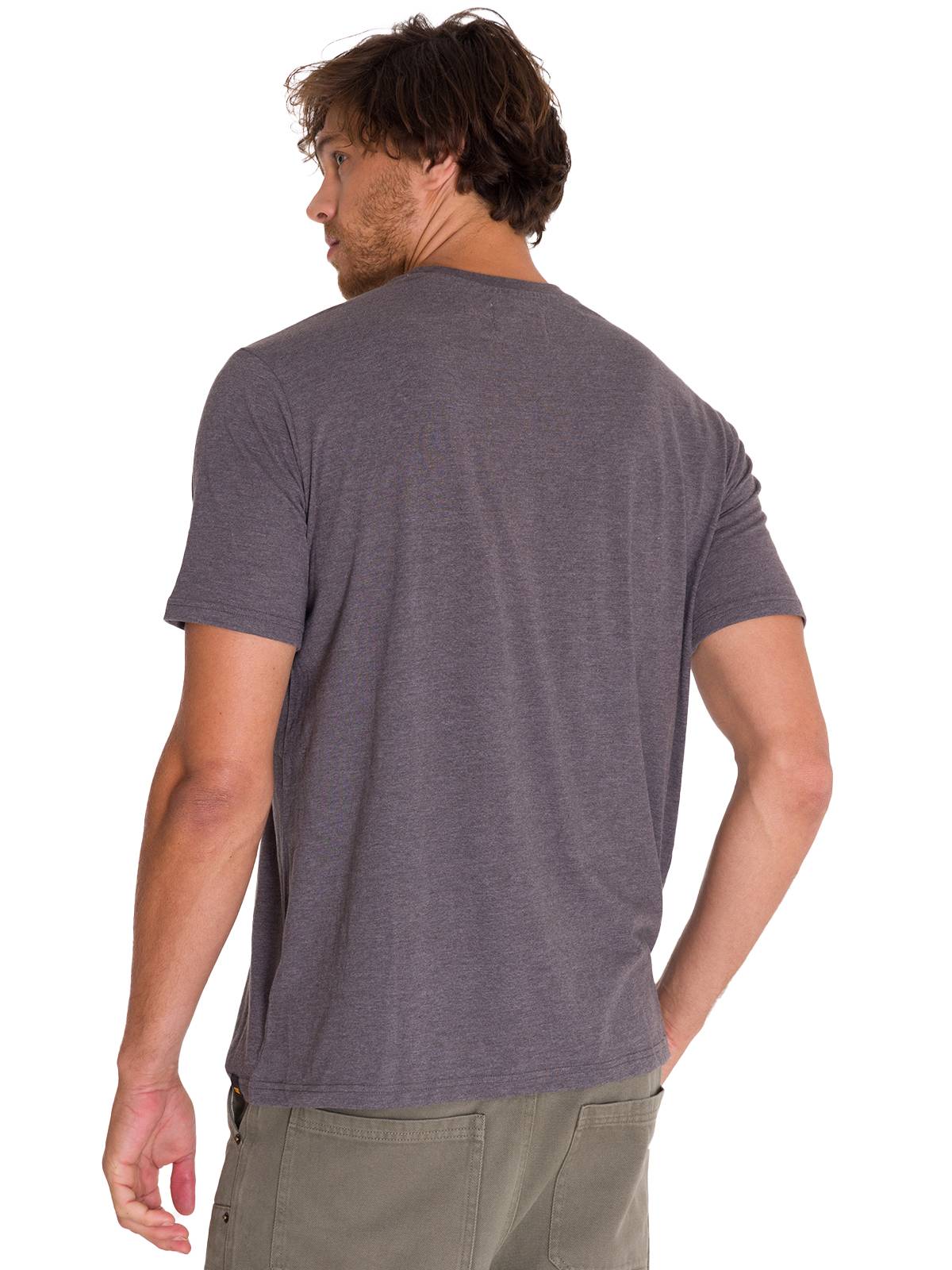 Polera Manga Corta Casual Hombre CENTENNIAL 100 YEARS GRAPHIC TEE Gris Clara Cat